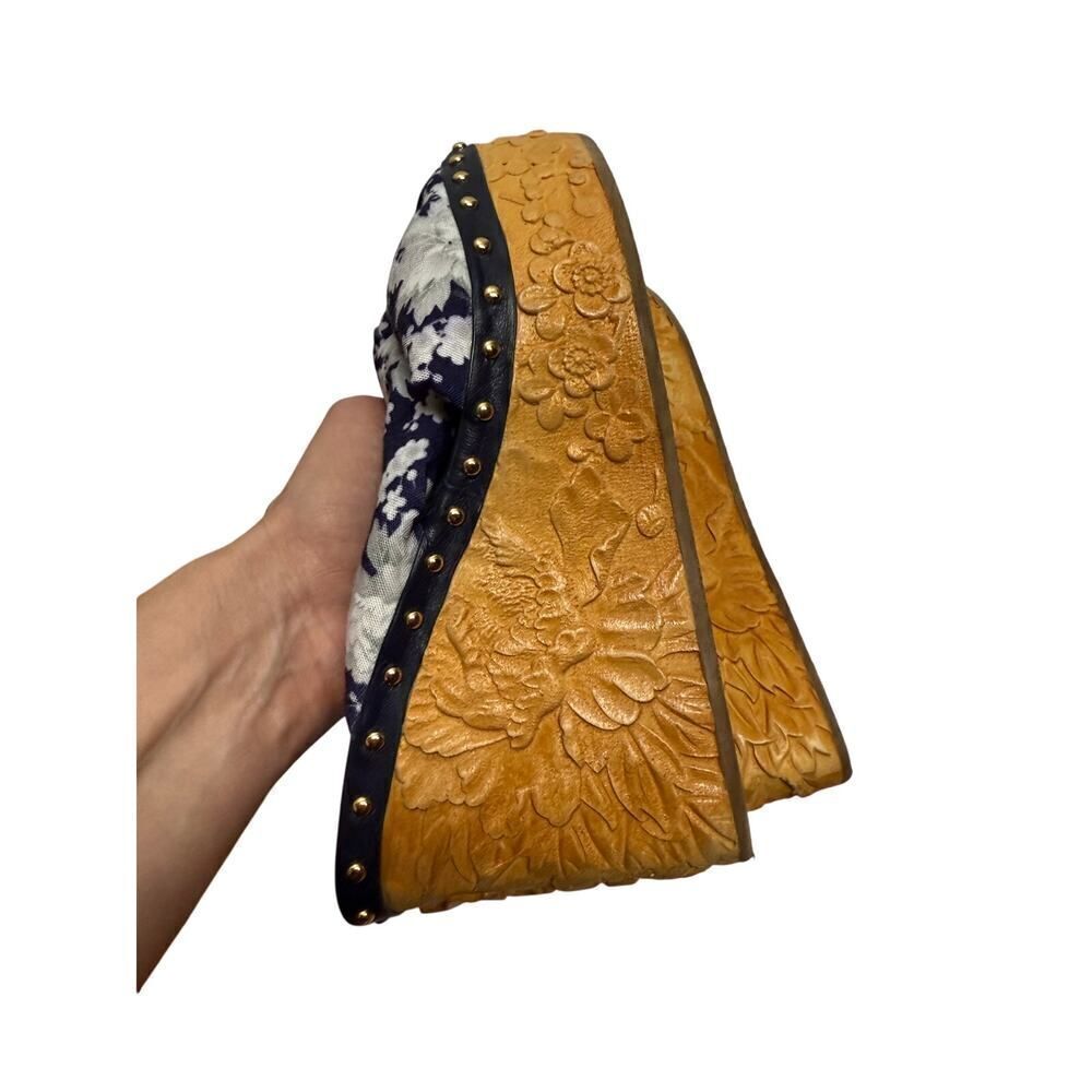 Camilla Japanese Story Wedge Tokyo Tribe Sz. 37 (US 6.5) - Picture 10 of 13